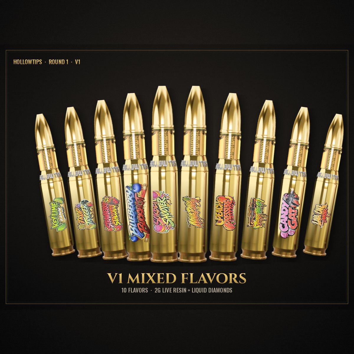 Hollow Tips V1 (Mixed Flavors) – photo 2 – Hollow Tips HQ