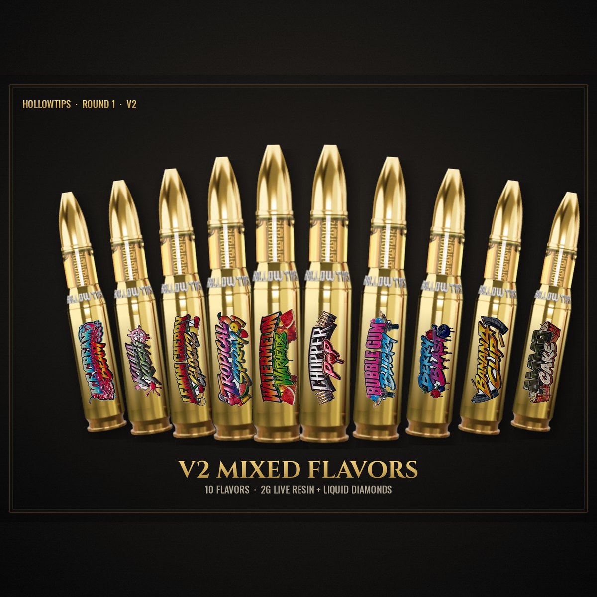 Hollow Tips V2 (Mixed Flavors) – photo 2 – Hollow Tips HQ